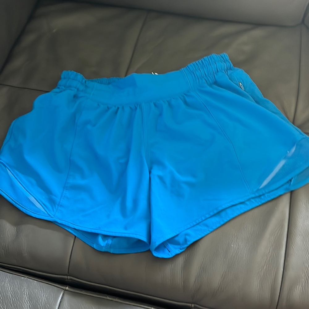 Lulu poolside blue shorts size 6